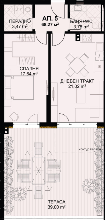 На продаж  1 спальня Варна , Бриз , 72 кв.м | 79864152 - зображення [2]