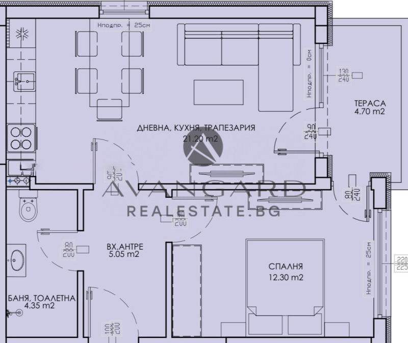 Продава 2-СТАЕН, гр. Пловдив, Христо Смирненски, снимка 2 - Апартаменти - 53228745