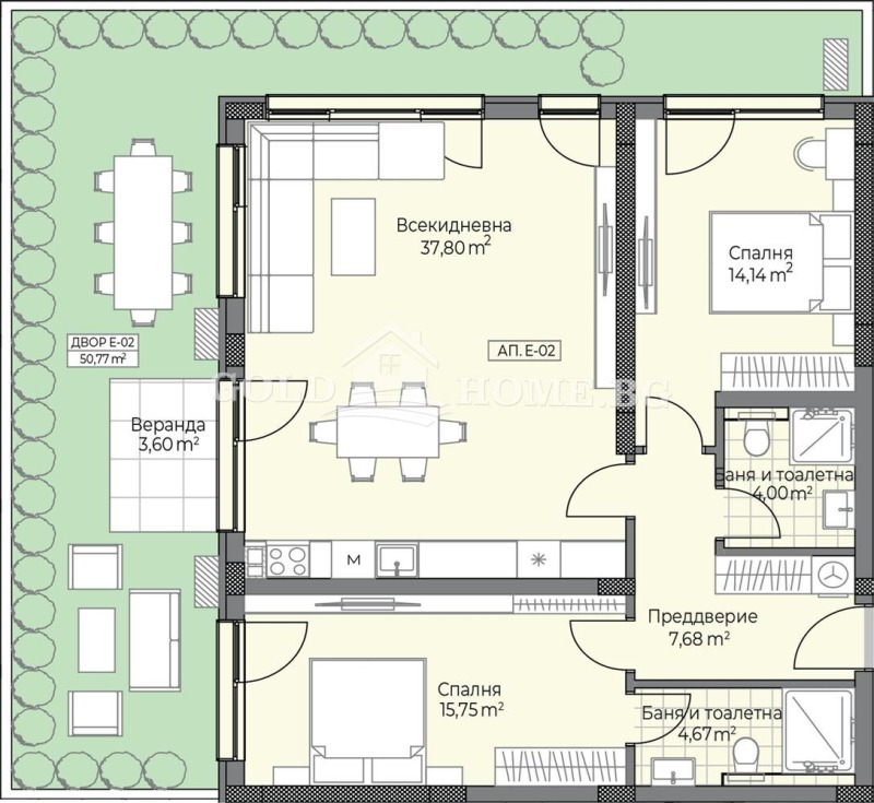 Продава 3-СТАЕН, гр. Пловдив, Остромила, снимка 14 - Aпартаменти - 47500715