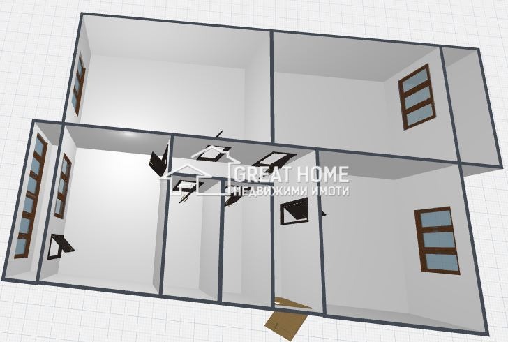 Продава 4-СТАЕН, гр. Търговище, Запад 1, снимка 15 - Апартаменти - 55702737