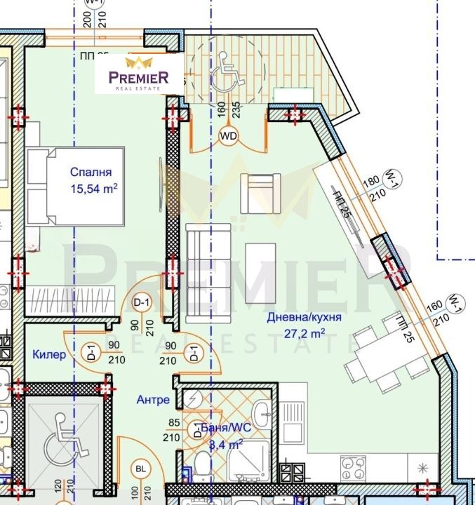 Продава 2-СТАЕН, гр. Варна, Погреби