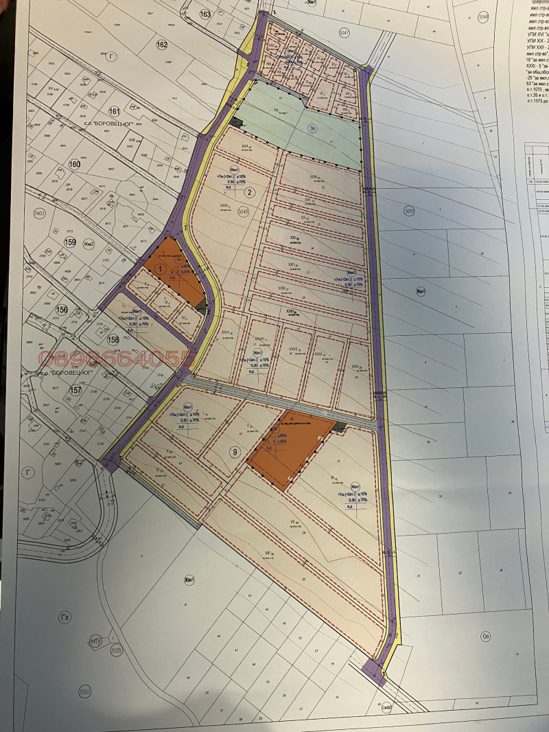 Продава ПАРЦЕЛ, гр. Варна, м-т Боровец - юг, снимка 2 - Парцели - 53015332