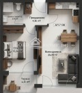 Продава  2-стаен град Пловдив , Остромила , 66 кв.м | 44508736 - изображение [3]