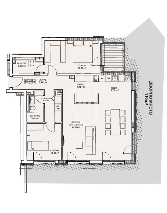 Продава 3-СТАЕН, гр. София, Павлово, снимка 11 - Aпартаменти - 48115385