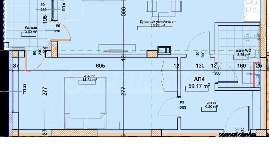 Продава 2-СТАЕН, гр. Черноморец, област Бургас, снимка 2 - Апартаменти - 55852700