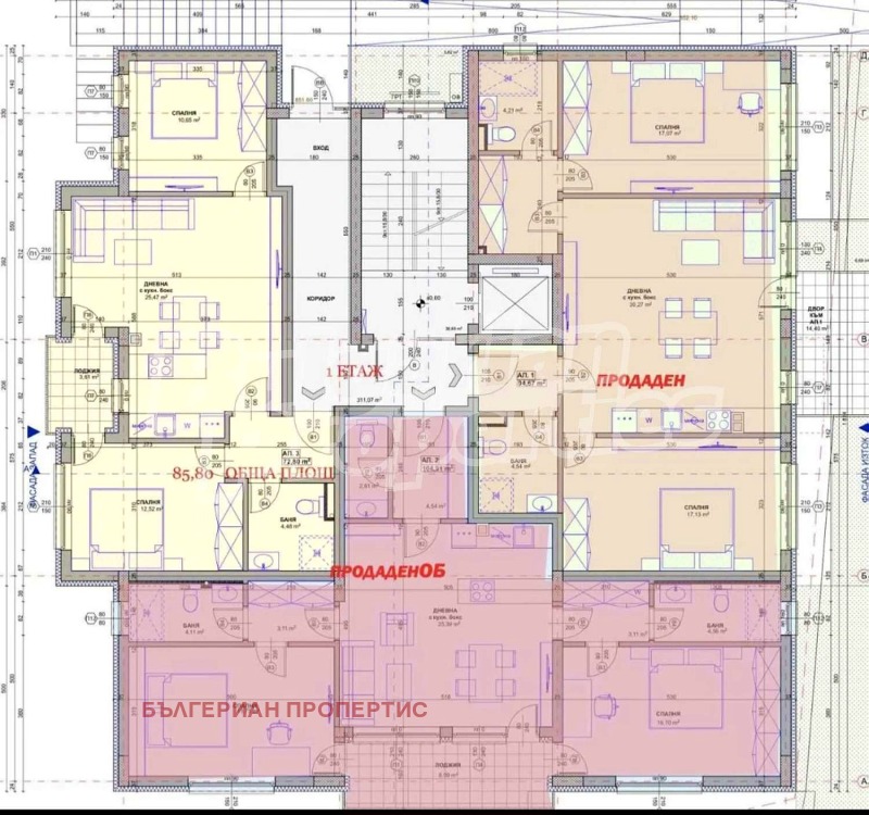 Na sprzedaż  1 sypialnia region Burgas , Primorsko , 63 mkw | 34502047 - obraz [4]