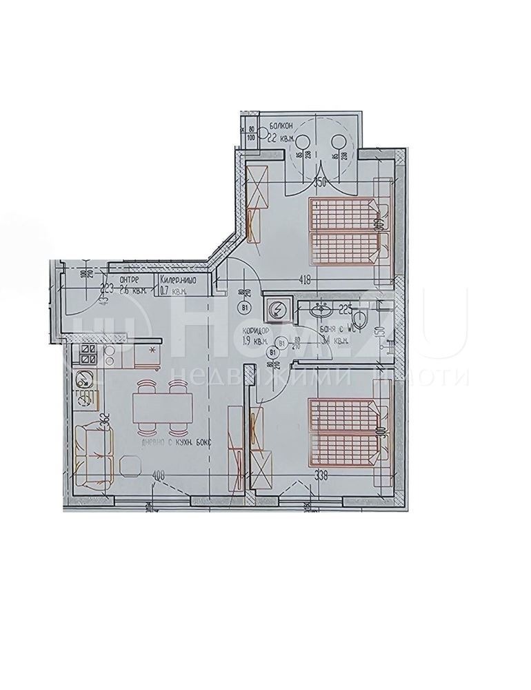 Продава 3-СТАЕН, гр. Варна, Лятно кино Тракия, снимка 2 - Aпартаменти - 49521646