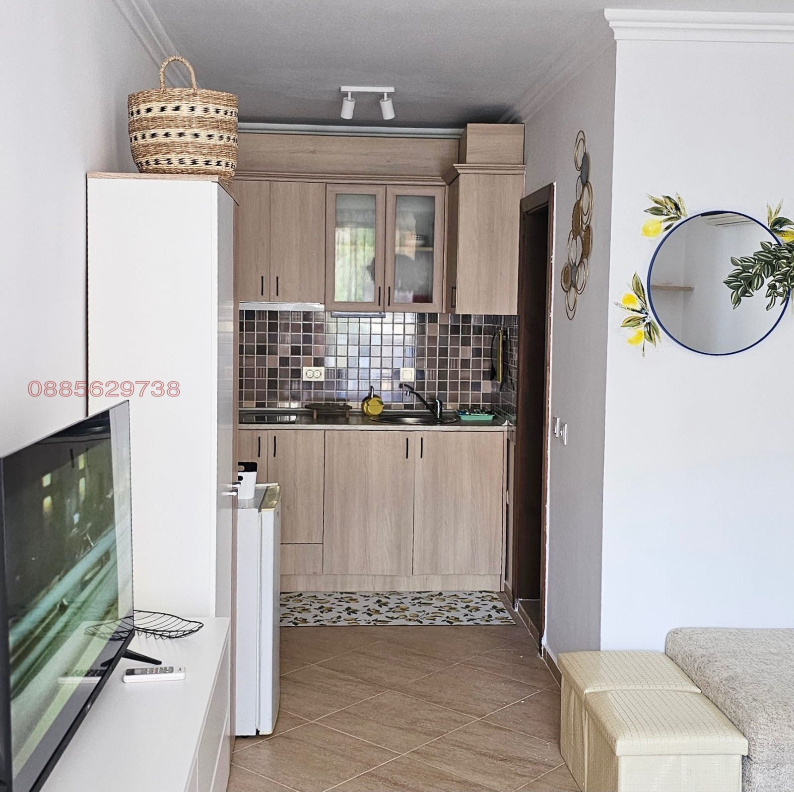 Продава 1-СТАЕН, гр. Свети Влас, област Бургас, снимка 16 - Апартаменти - 54036329