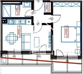 1 dormitorio Vladislav Varnenchik 1, Varna 5