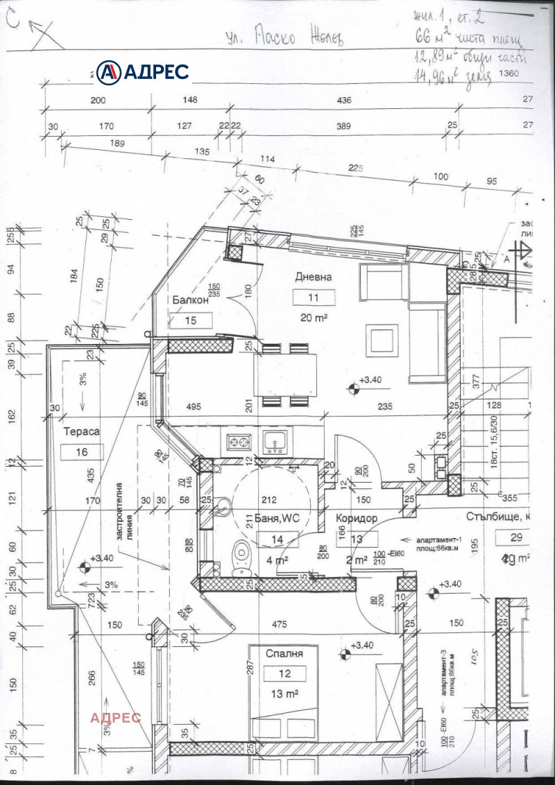 Продава 2-СТАЕН, гр. Варна, Гранд Мол, снимка 2 - Апартаменти - 53172911