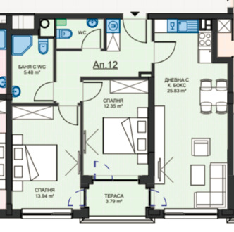 Zu verkaufen  2 Schlafzimmer Sofia , Malinowa dolina , 102 qm | 85632261 - Bild [6]