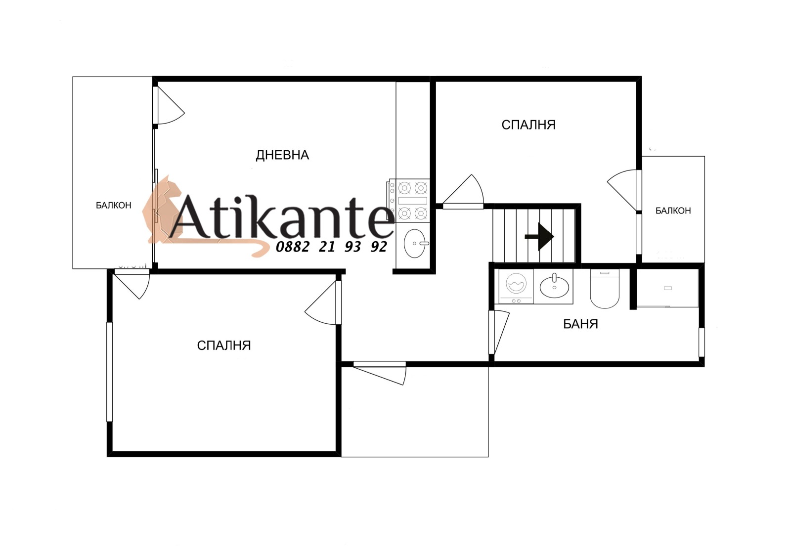 Продава 4-СТАЕН, гр. София, Илинден, снимка 17 - Апартаменти - 55905934