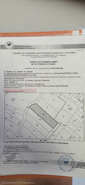ПАРЦЕЛ, 1 055 m2