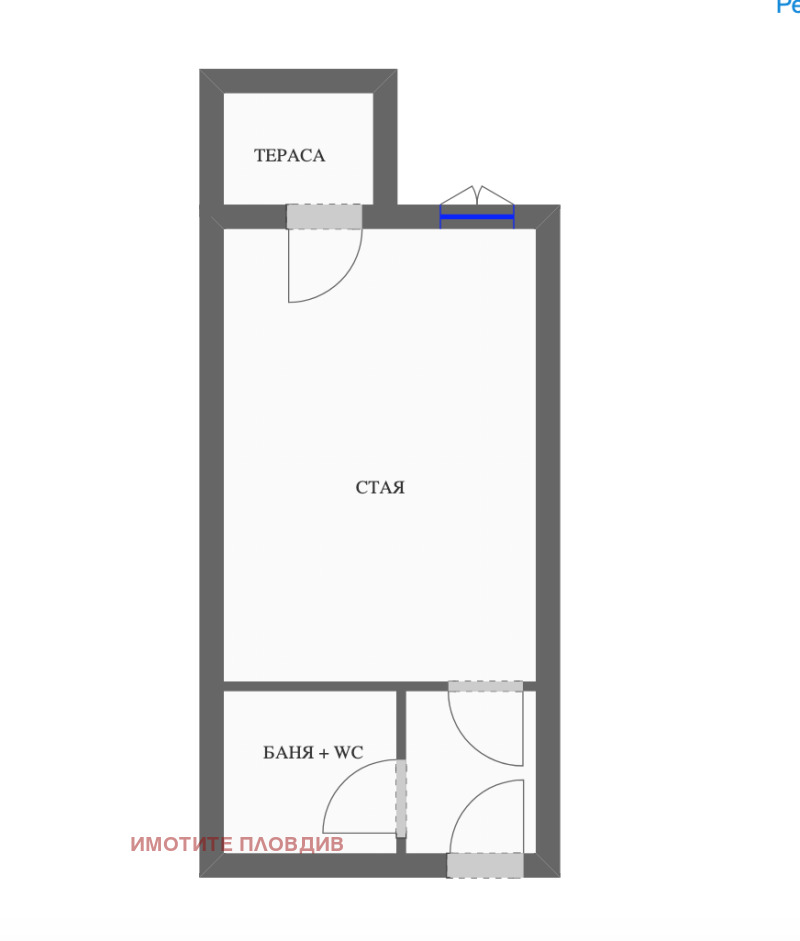 À vendre  Studio Plovdiv , Hristo Smirnenski , 36 m² | 57078666