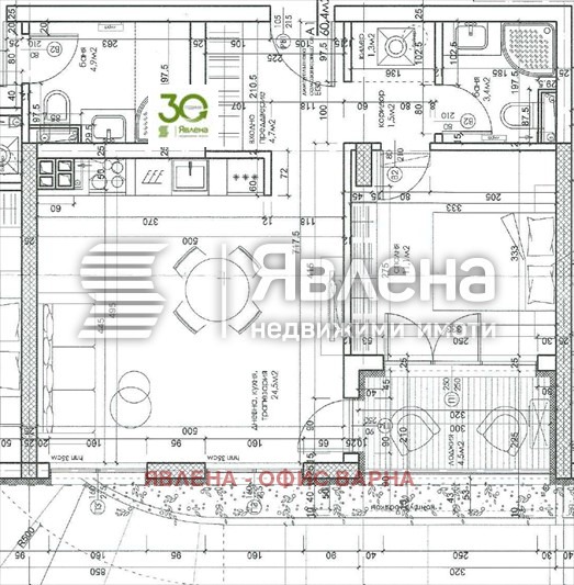 Продава 2-СТАЕН, гр. Варна, к.к. Св.Св. Константин и Елена, снимка 4 - Апартаменти - 54152774