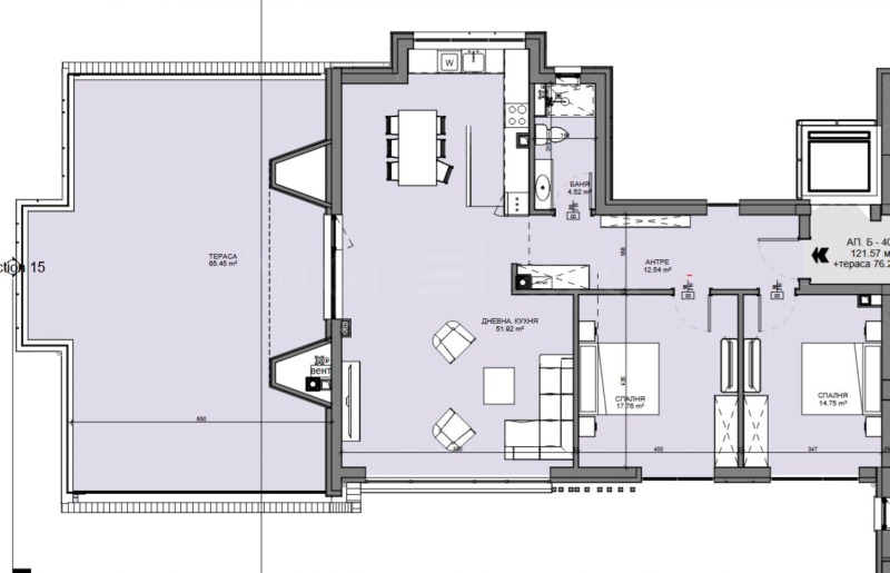 Продава 3-СТАЕН, к.к. Боровец, област София област, снимка 3 - Апартаменти - 52340816