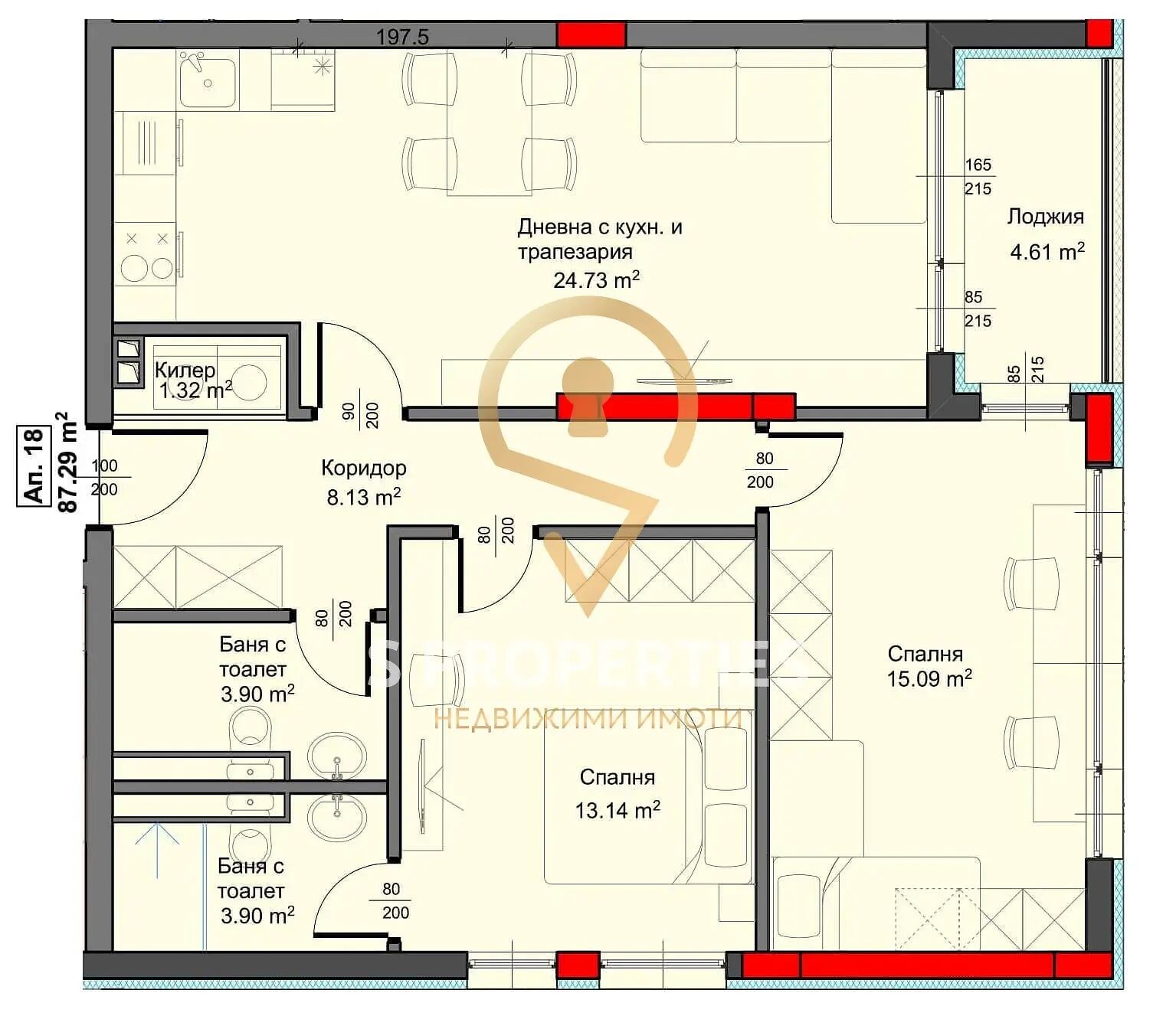 Продава 3-СТАЕН, гр. Варна, Аспарухово, снимка 2 - Апартаменти - 55014986