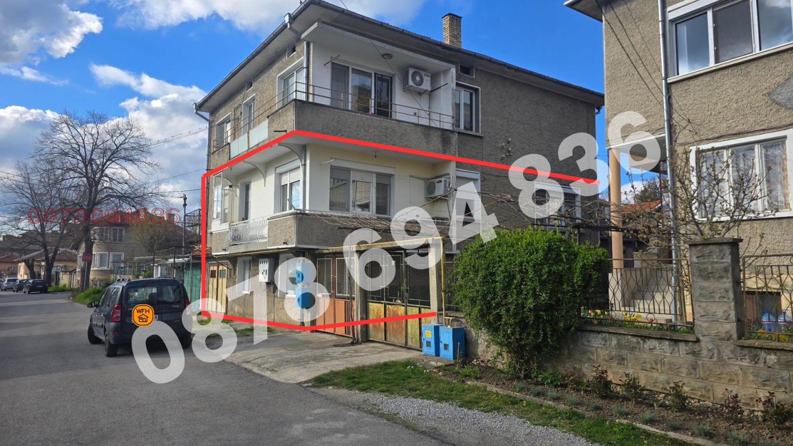 Продава ЕТАЖ ОТ КЪЩА, гр. Разград, Варош