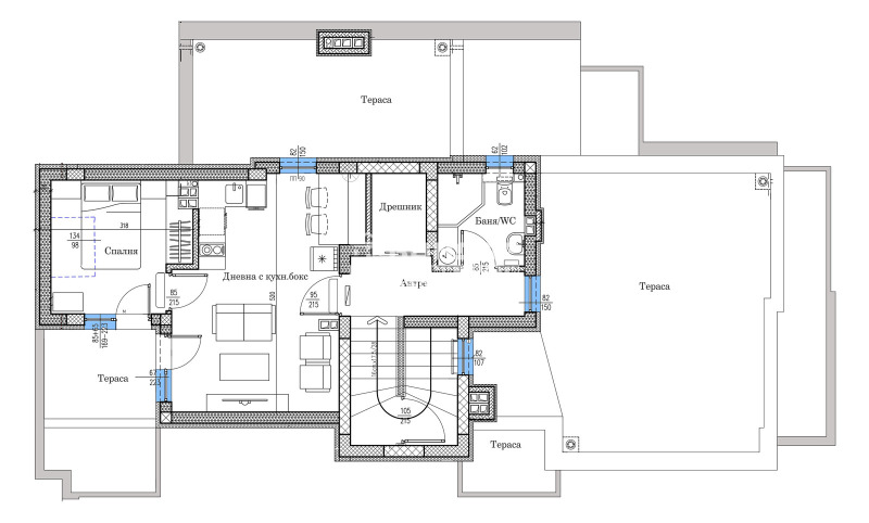 Na sprzedaż  1 sypialnia Plowdiw , Centar , 130 mkw | 94522955 - obraz [3]