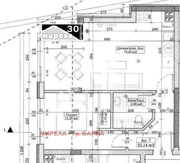 Продава 2-СТАЕН, гр. Варна, Левски 1, снимка 1 - Aпартаменти - 47876411