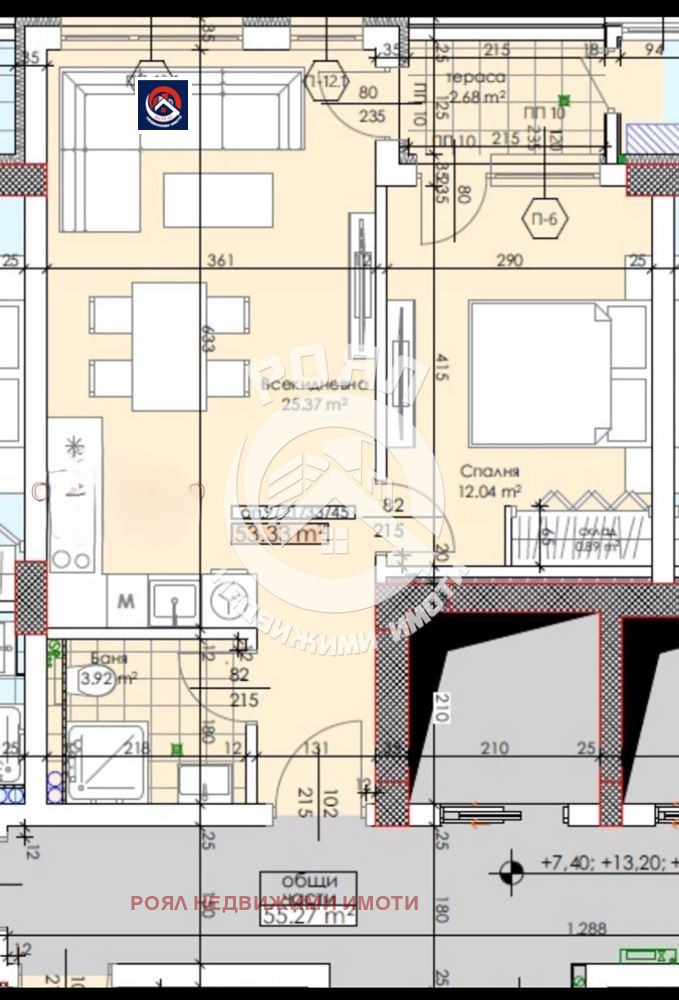Продава  2-стаен град Пловдив , Тракия , 62 кв.м | 48647397 - изображение [4]