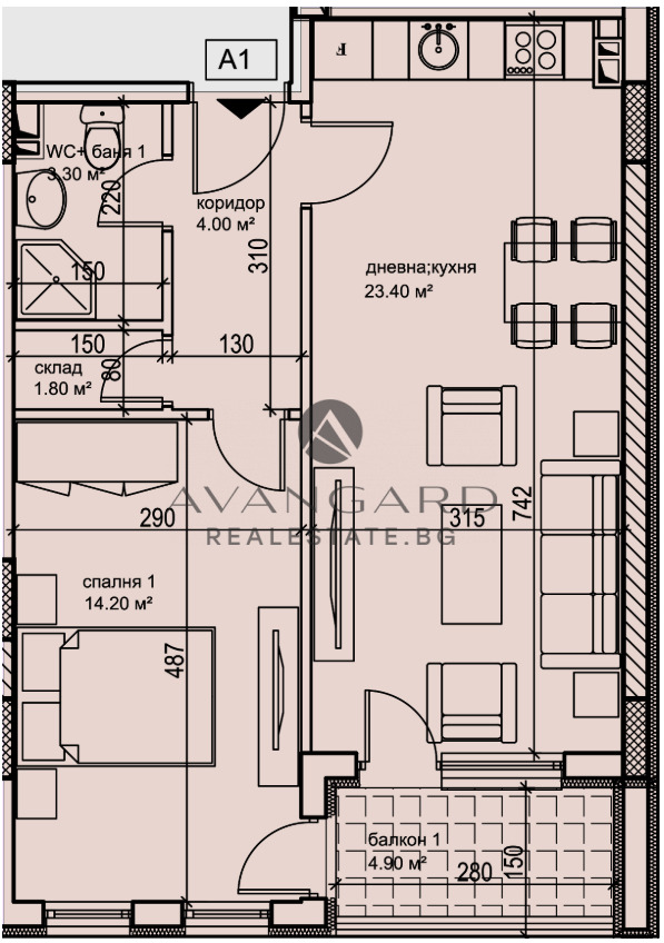 Продава 2-СТАЕН, гр. Пловдив, Кършияка, снимка 2 - Апартаменти - 53029787