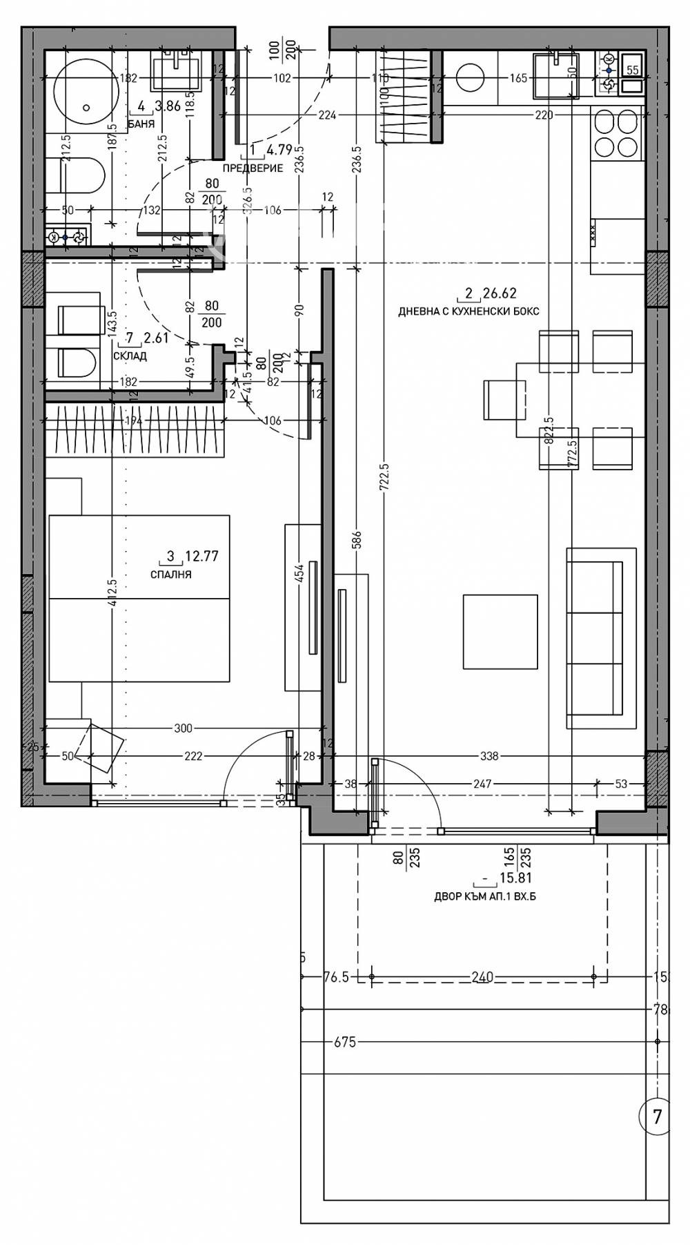 Продава 2-СТАЕН, гр. София, Малинова долина, снимка 4 - Апартаменти - 53526205