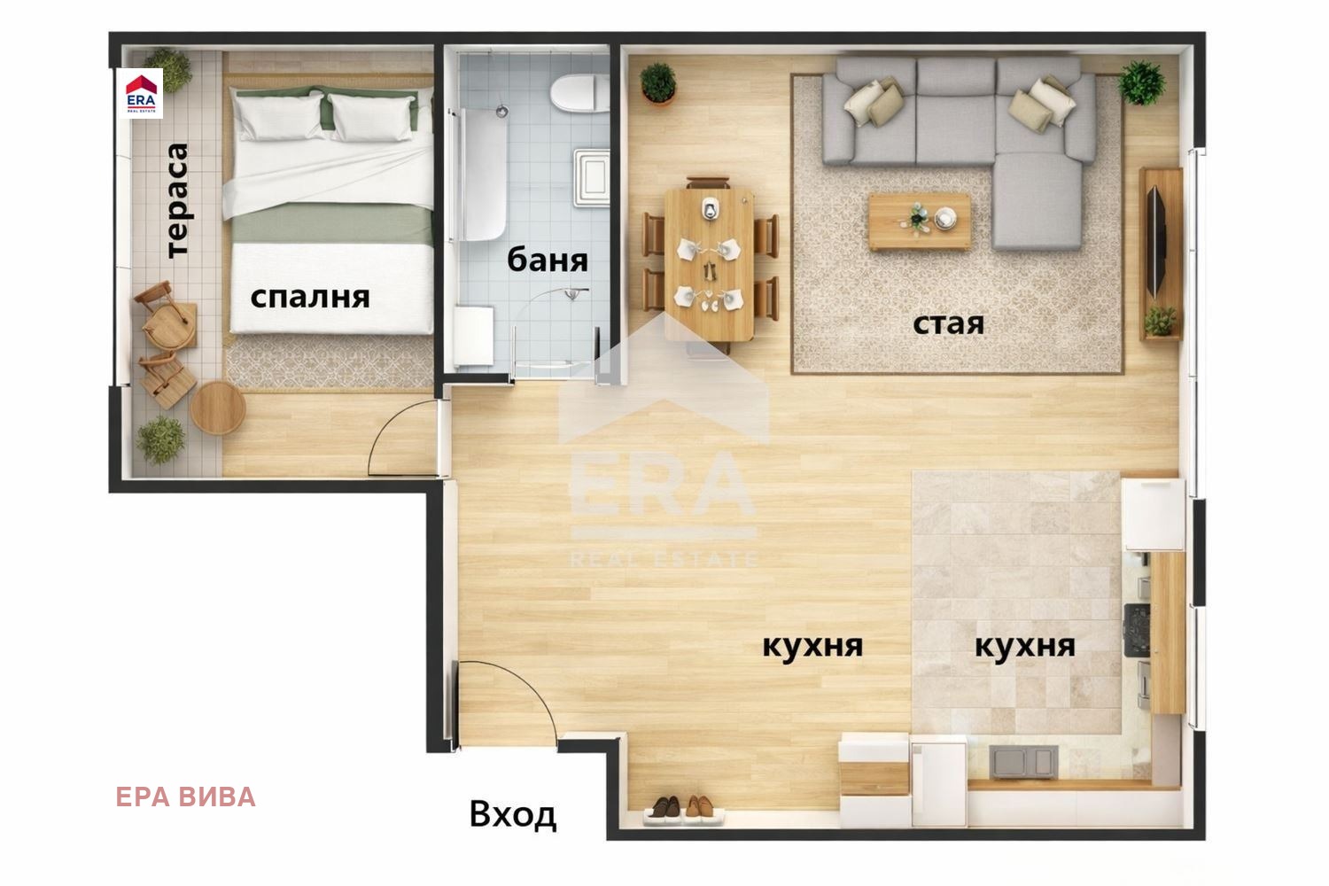 Продава 2-СТАЕН, гр. София, Център, снимка 2 - Апартаменти - 55642002