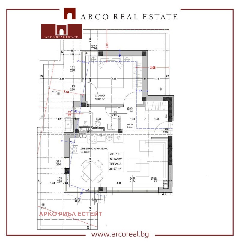 En venta  1 dormitorio Sofia , Ovcha kupel , 105 metros cuadrados | 97942102 - imagen [2]