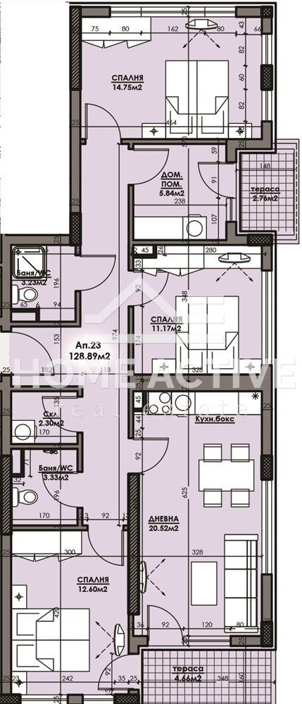 Продава МНОГОСТАЕН, гр. Бургас, Славейков, снимка 4 - Aпартаменти - 49114297