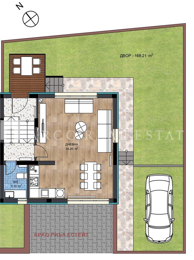 Продава КЪЩА, гр. София, Горна баня, снимка 14 - Къщи - 56070134