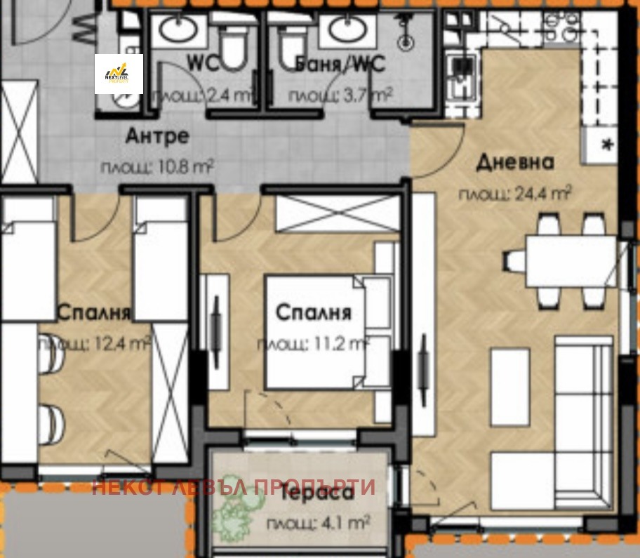 Продава 3-СТАЕН, гр. София, Студентски град, снимка 3 - Апартаменти - 55622798
