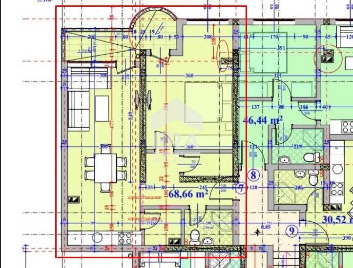 Продава 2-СТАЕН, с. Кранево, област Добрич, снимка 1 - Aпартаменти - 49579230