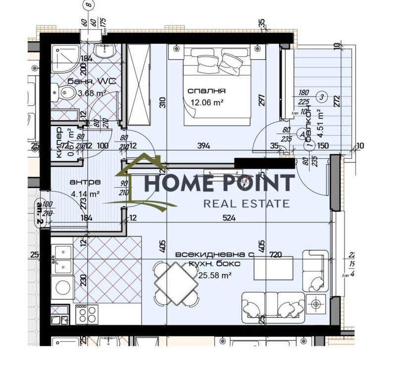 For Sale  1 bedroom Varna , Mladost 1 , 72 sq.m | 34915326
