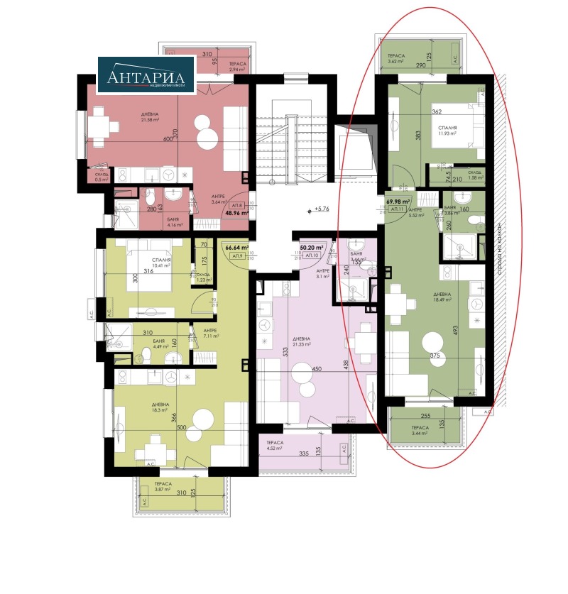 Продава 2-СТАЕН, гр. Созопол, област Бургас, снимка 3 - Апартаменти - 53033606