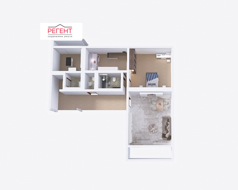 Продава 3-СТАЕН, гр. Габрово, Център, снимка 14 - Апартаменти - 52834652