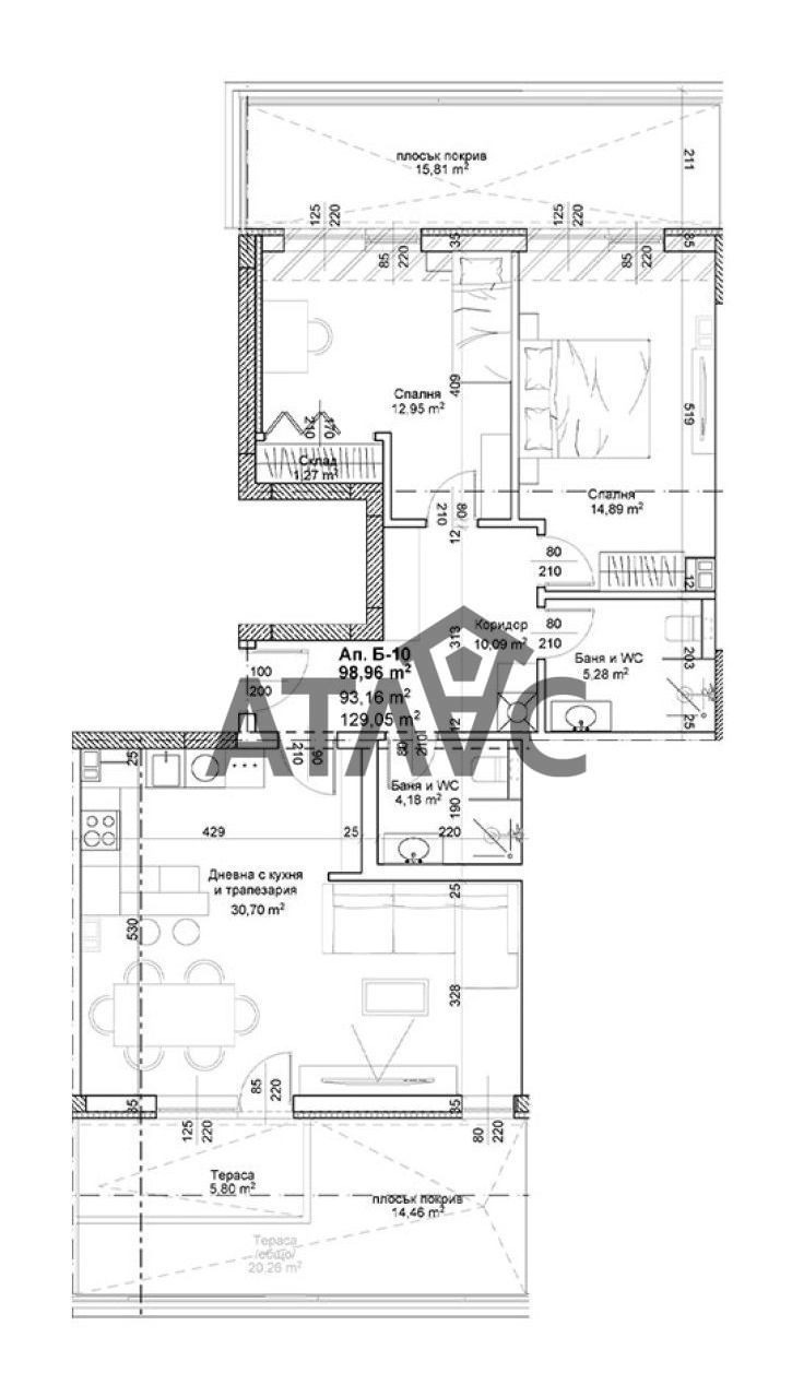 Продава 3-СТАЕН, гр. Пловдив, Отдих и култура, снимка 15 - Апартаменти - 54897269