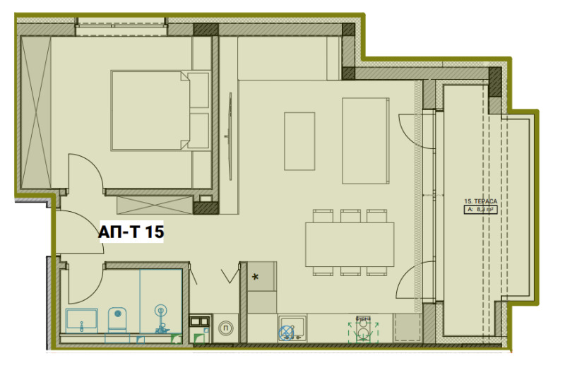 Продава 2-СТАЕН в град Русе, Здравец - 78 кв.м / 105 300 € » 205 948.90 лв., КОЛЕЛИБА ООД