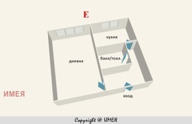 1 quarto Liulin 2, Sofia 8