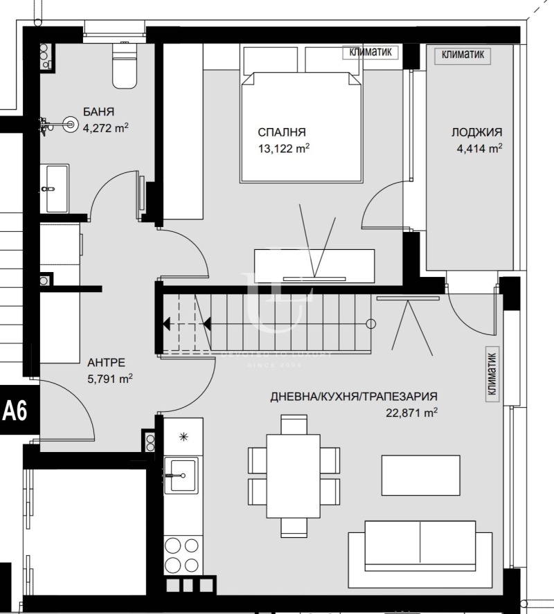 Продава 2-СТАЕН, гр. София, Кръстова вада, снимка 14 - Aпартаменти - 48689876