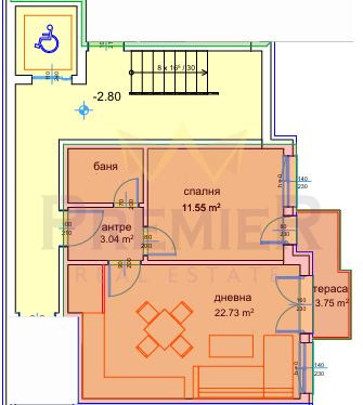 Na prodej  1 ložnice Varna , Vazraždane 3 , 62 m2 | 37462378 - obraz [4]