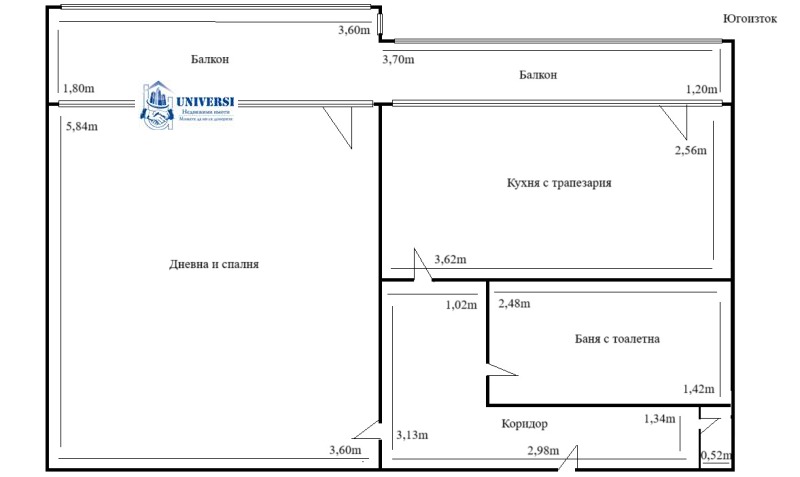 Продава 1-СТАЕН, гр. София, Люлин 4, снимка 1 - Aпартаменти - 48755167