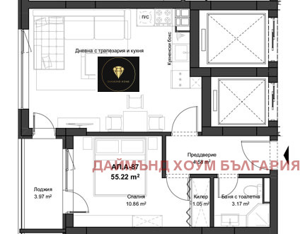 Продава  2-стаен град Пловдив , Кючук Париж , 65 кв.м | 64903149 - изображение [2]