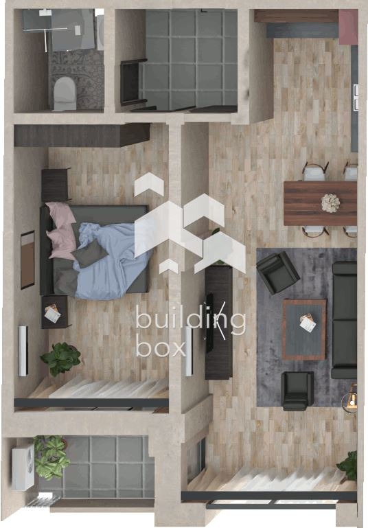 Продается  1 спальня Пловдив , Христо Смирненски , 72 кв.м | 87505493 - изображение [3]