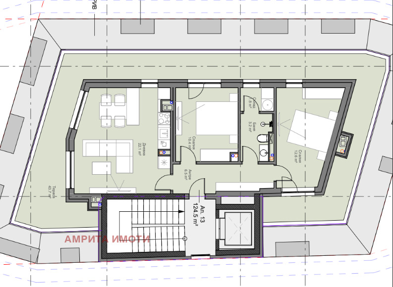 Te koop  2 slaapkamers Sofia , Gorna banja , 155 m² | 85393131 - afbeelding [2]