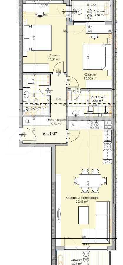 Продава 3-СТАЕН, гр. Пловдив, Кършияка, снимка 3 - Апартаменти - 52639791