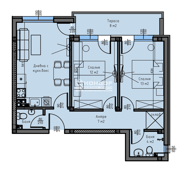 De vânzare  2 dormitoare Plovdiv , Ostromila , 90 mp | 83545490 - imagine [2]