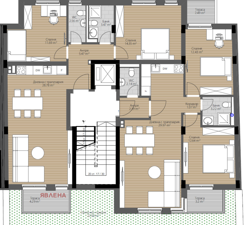 Продава 3-СТАЕН, гр. София, Надежда 1, снимка 12 - Апартаменти - 52799393