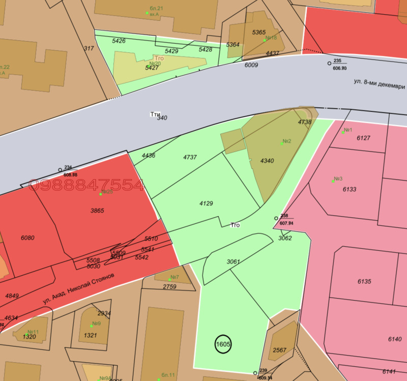 Продава ПАРЦЕЛ в град София, Студентски град - 925 кв.м / 350 000 € » 684 540.50 лв.