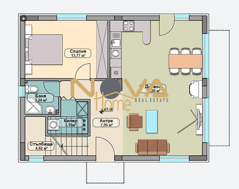 Продава КЪЩА, с. Приселци, област Варна, снимка 11 - Къщи - 52862142